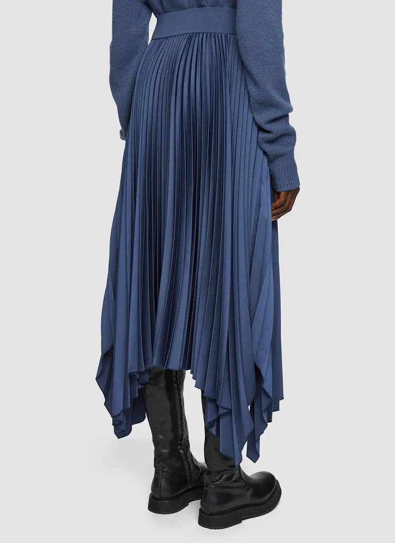 Ade Knit Weave Plissé Skirt