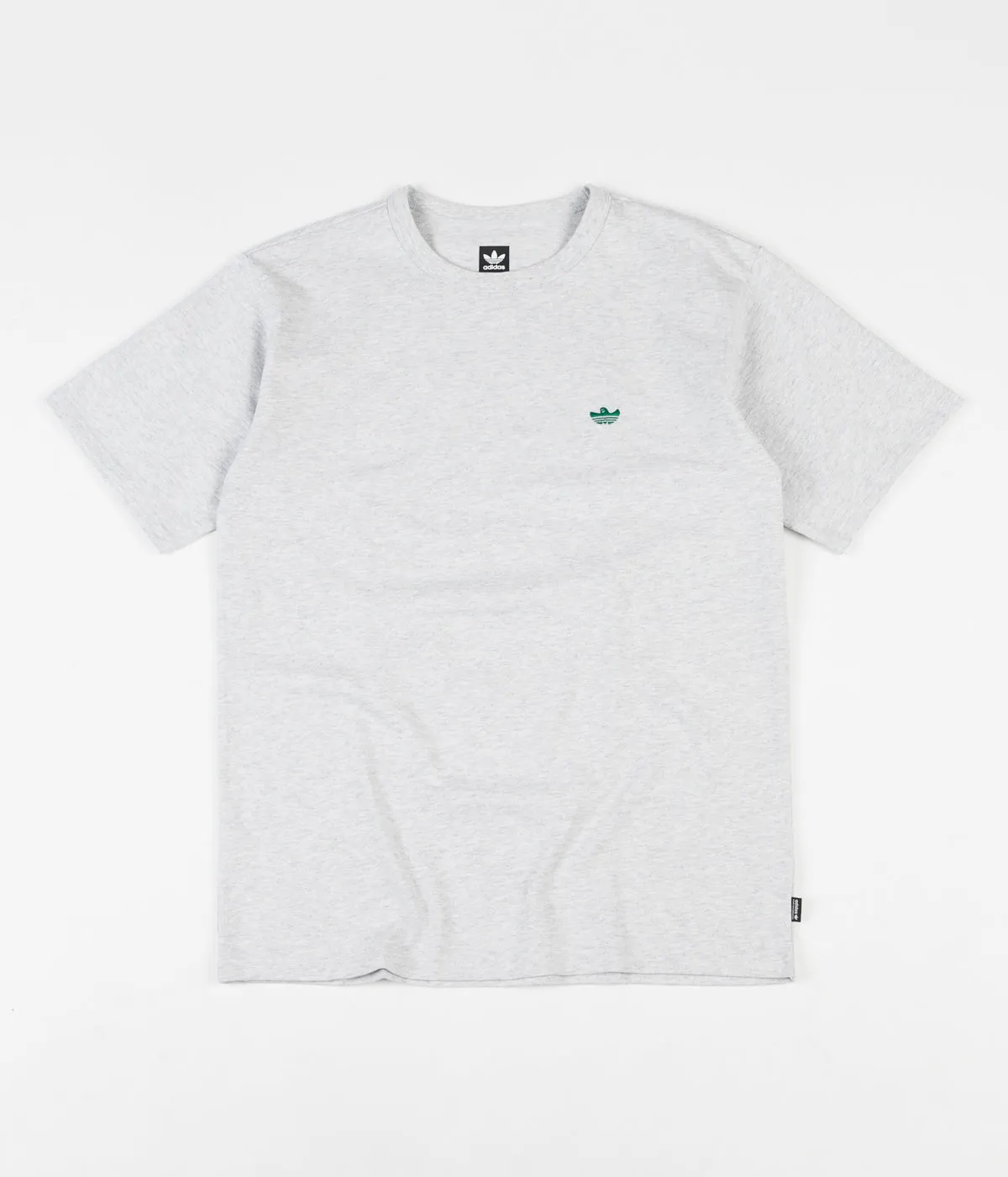 Adidas Mini Shmoo T-Shirt - Light Grey Heather / Bold Green