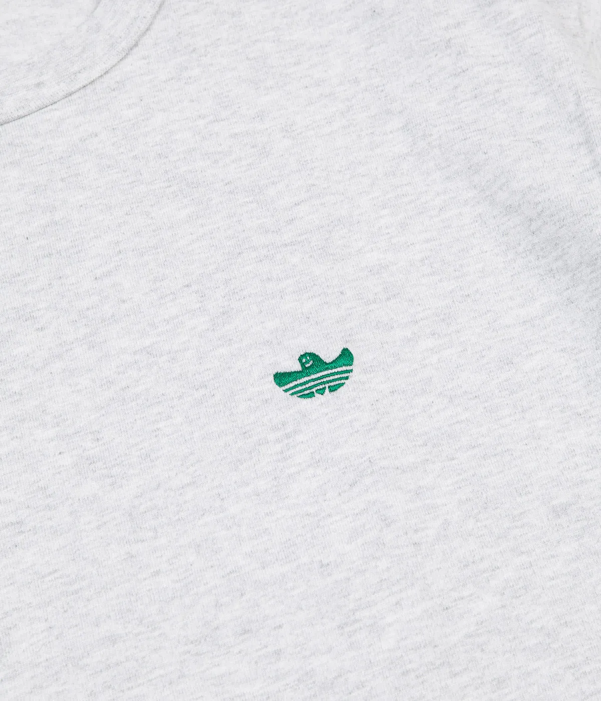 Adidas Mini Shmoo T-Shirt - Light Grey Heather / Bold Green