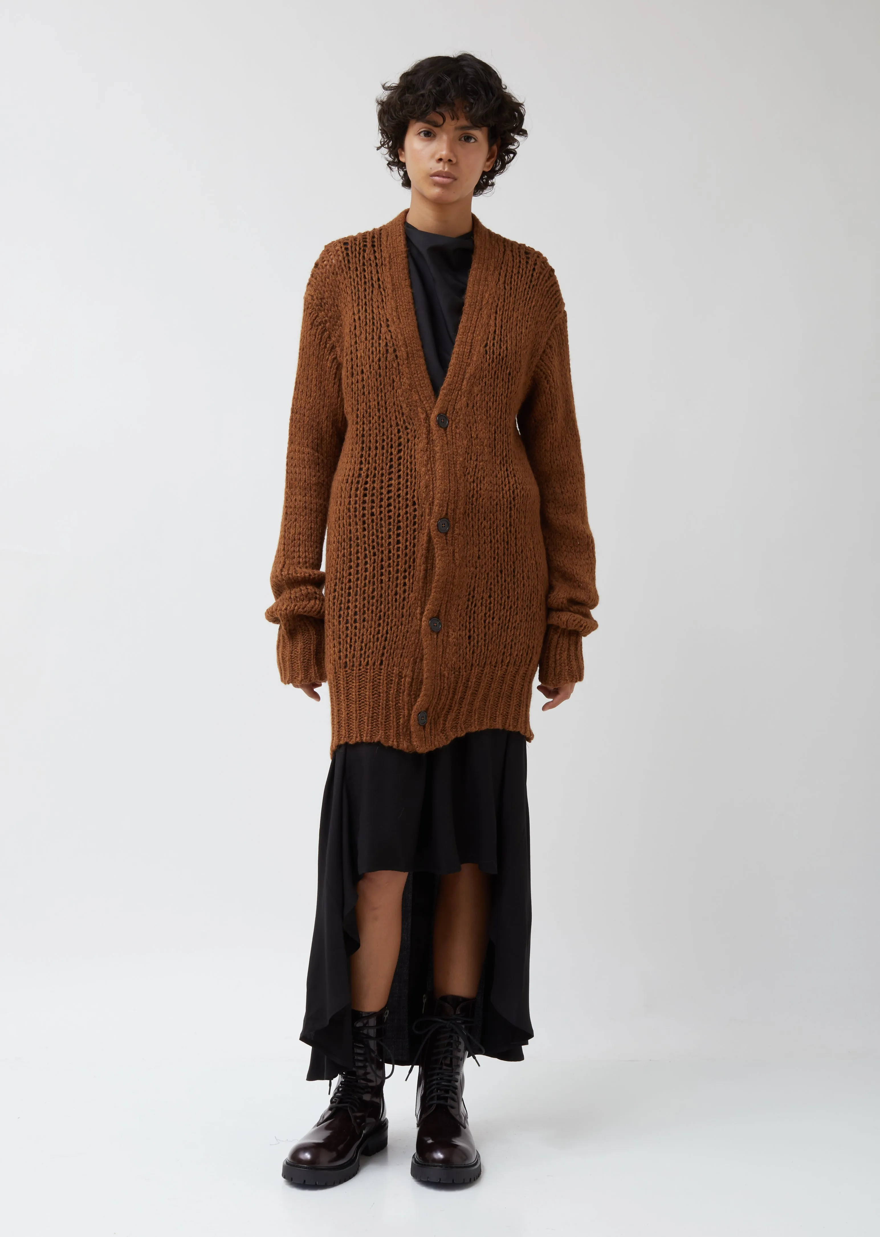 Alpaca & Wool Cardigan