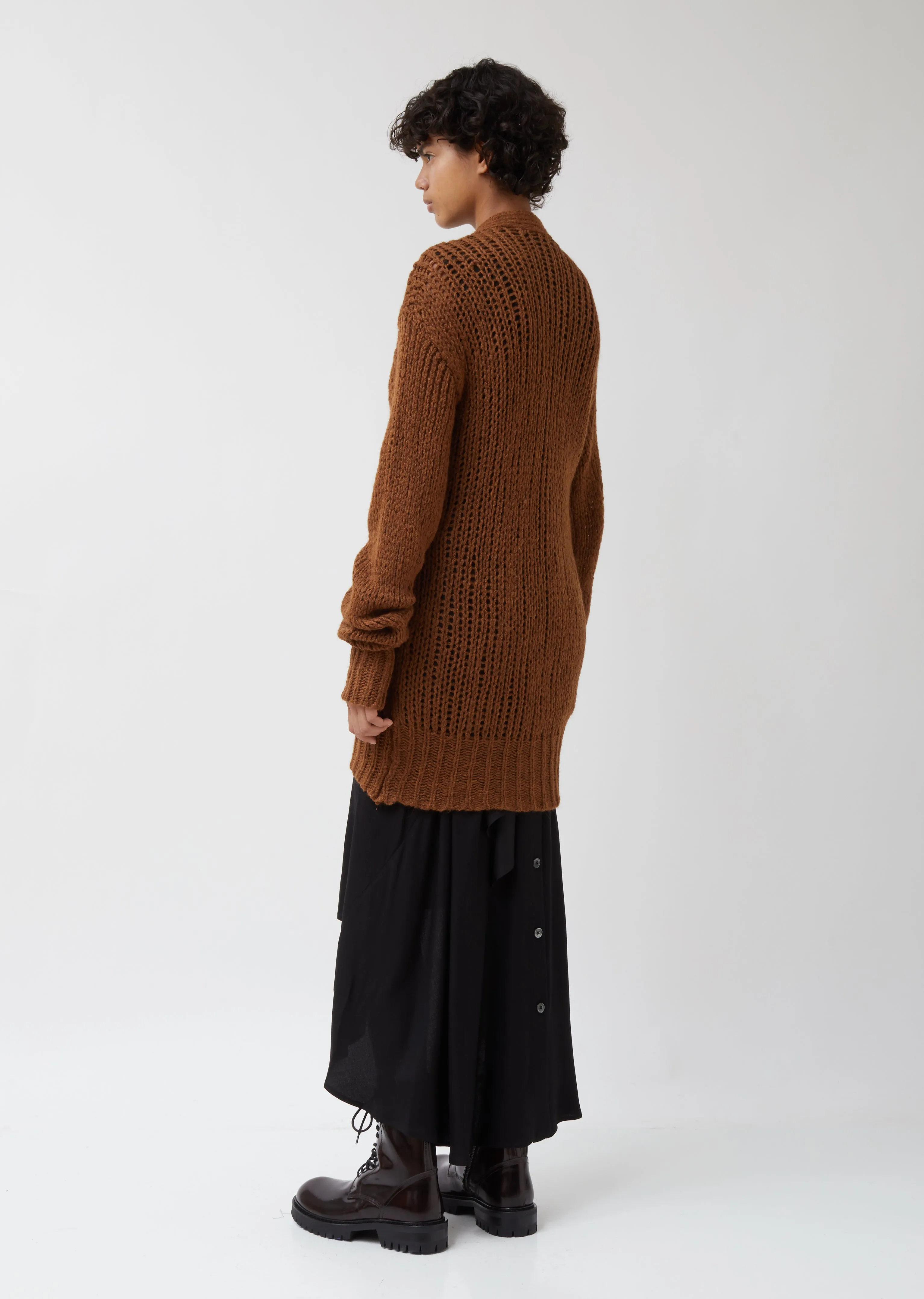 Alpaca & Wool Cardigan
