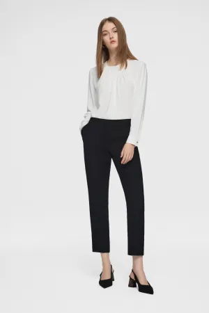 Ankle Cigarette Suit Pants
