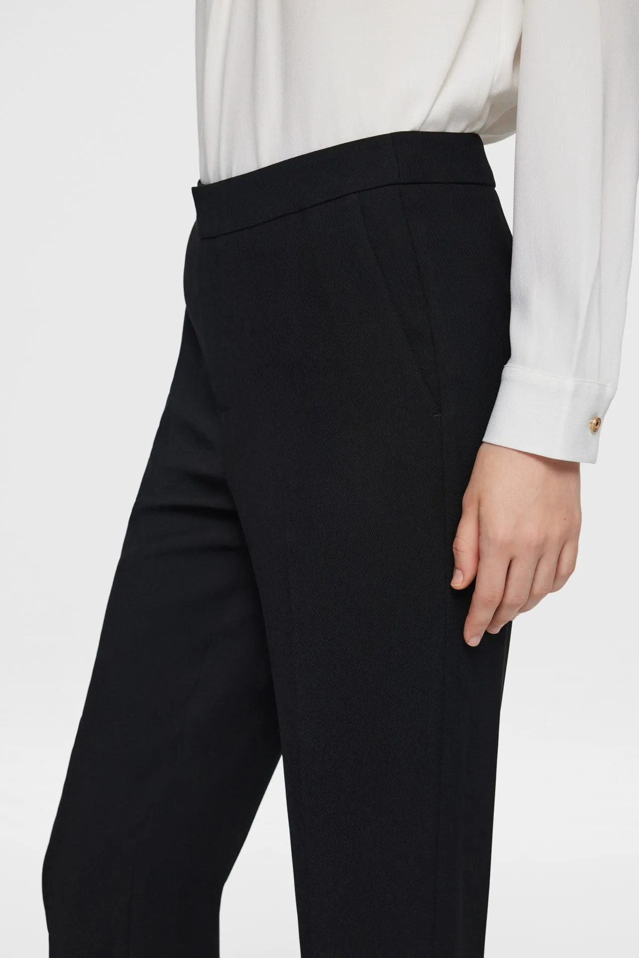 Ankle Cigarette Suit Pants