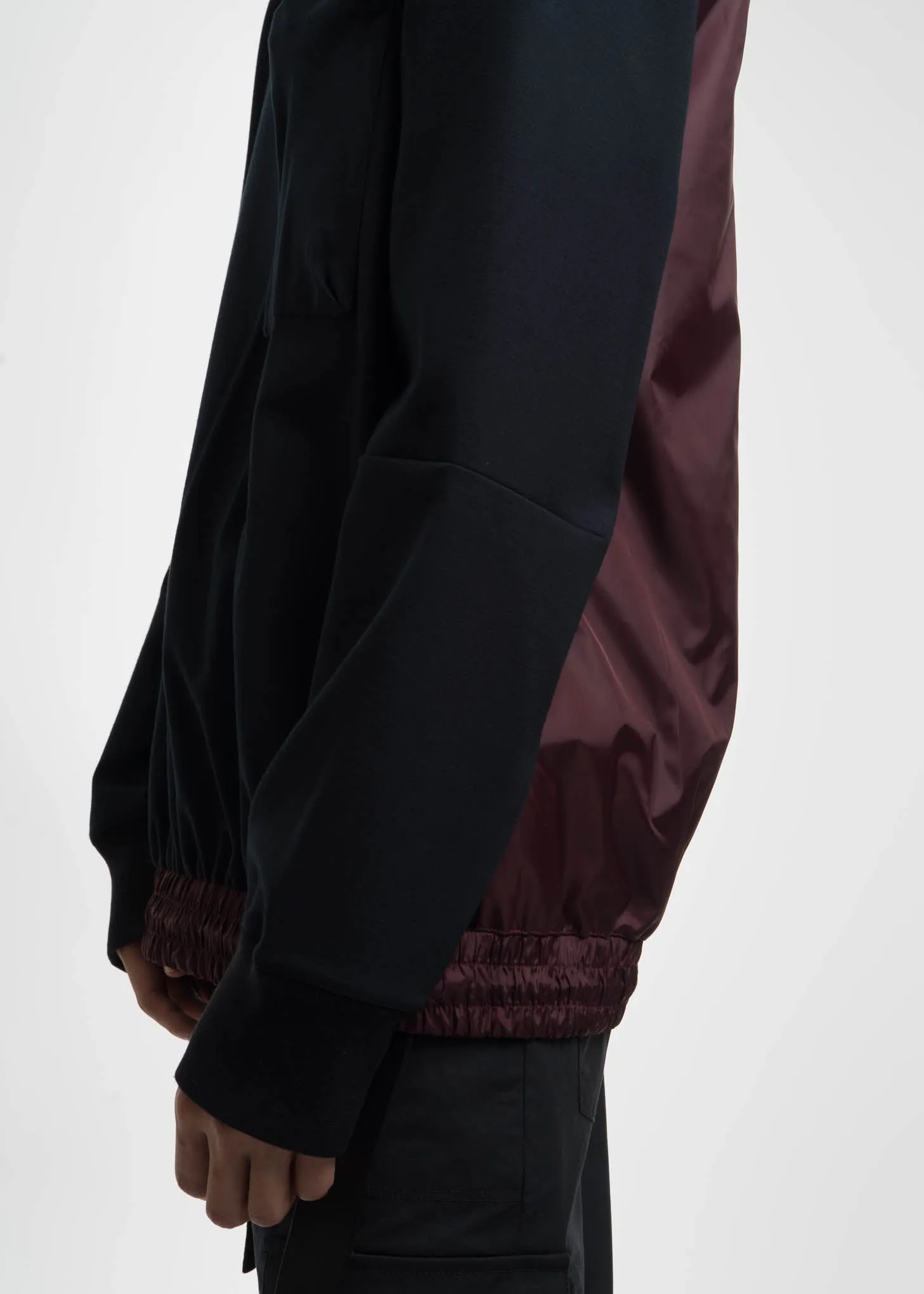 Black Cassady Crew w/ Bungee Detail