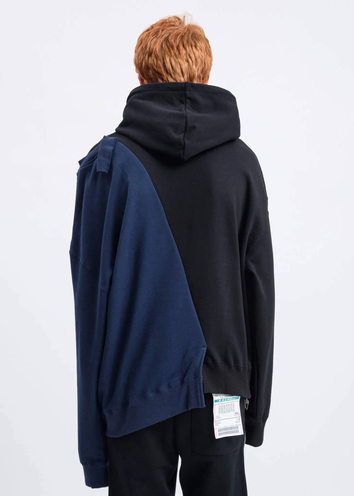 Black Combined Hoodie