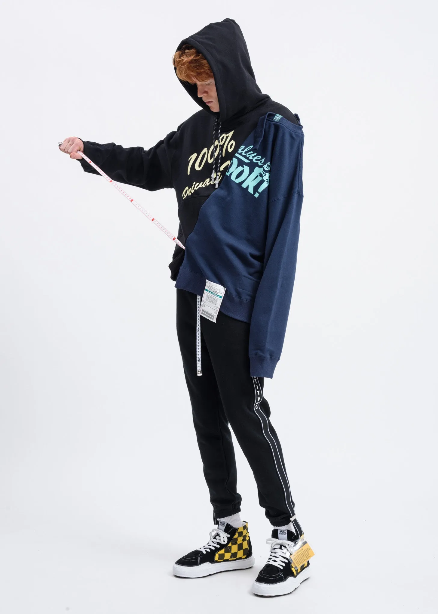 Black Combined Hoodie