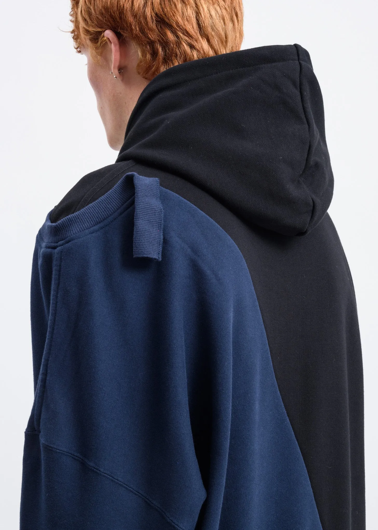 Black Combined Hoodie