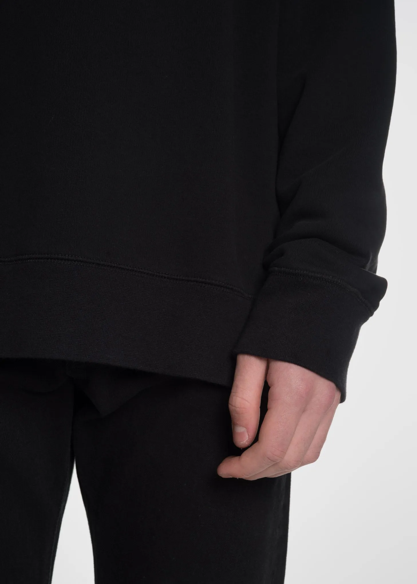 Black No Muzik Sweatshirt
