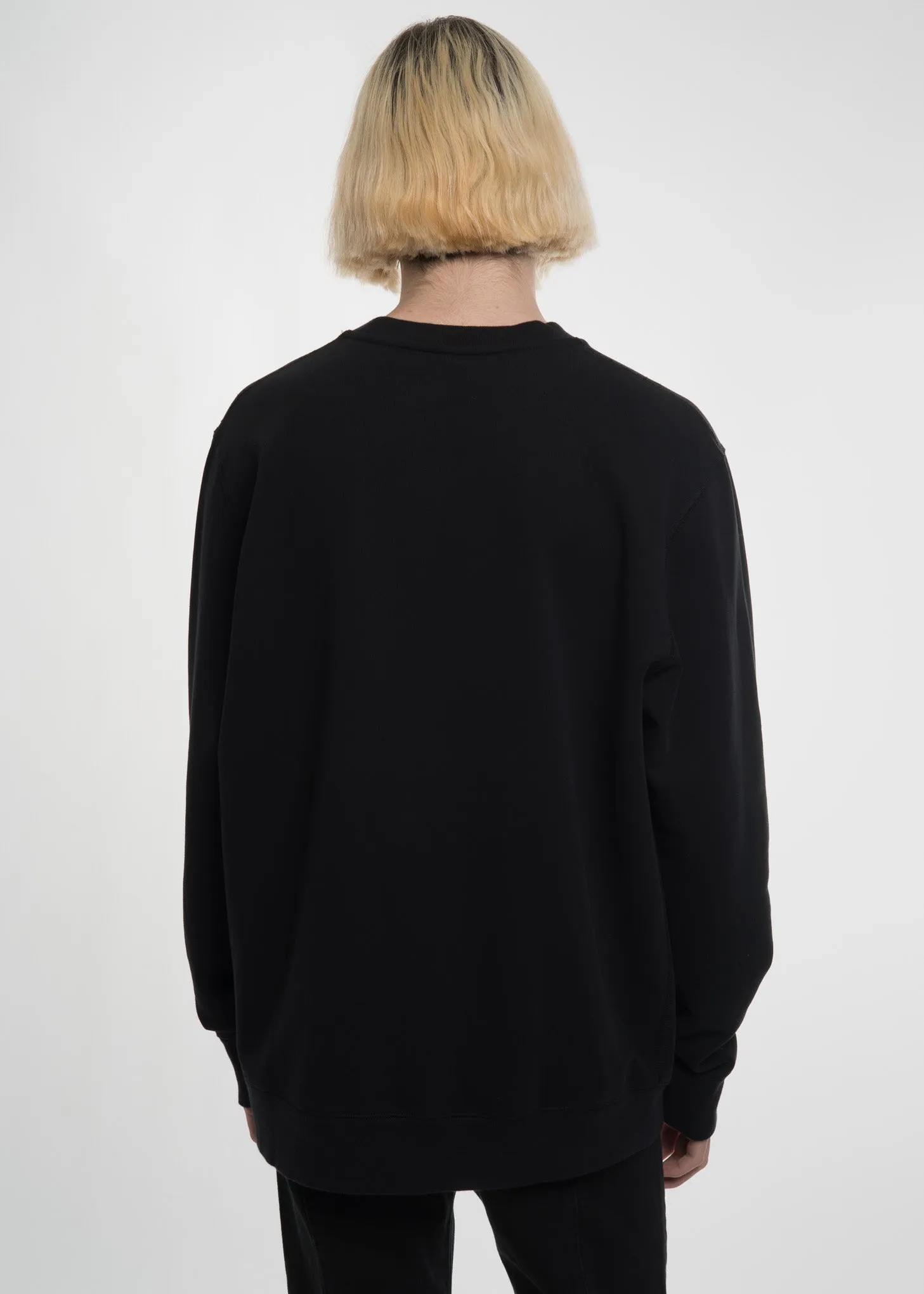 Black No Muzik Sweatshirt