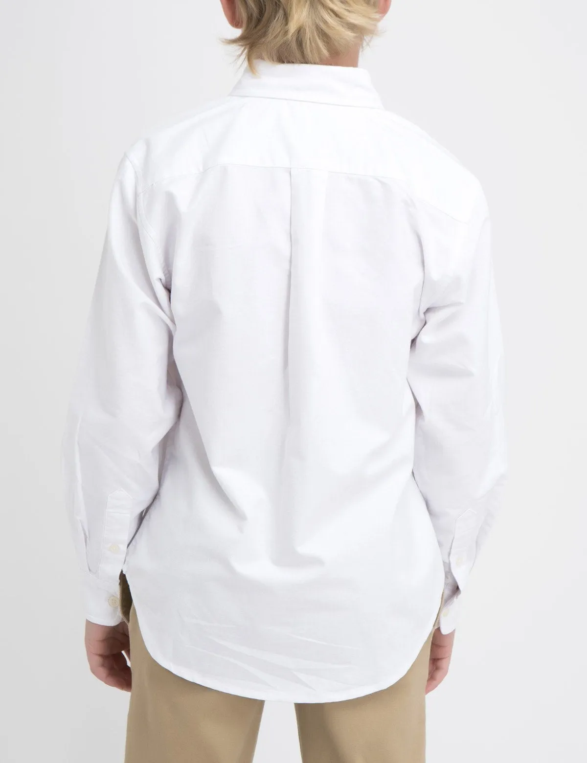 BOYS BLACK MALLET SHIRT
