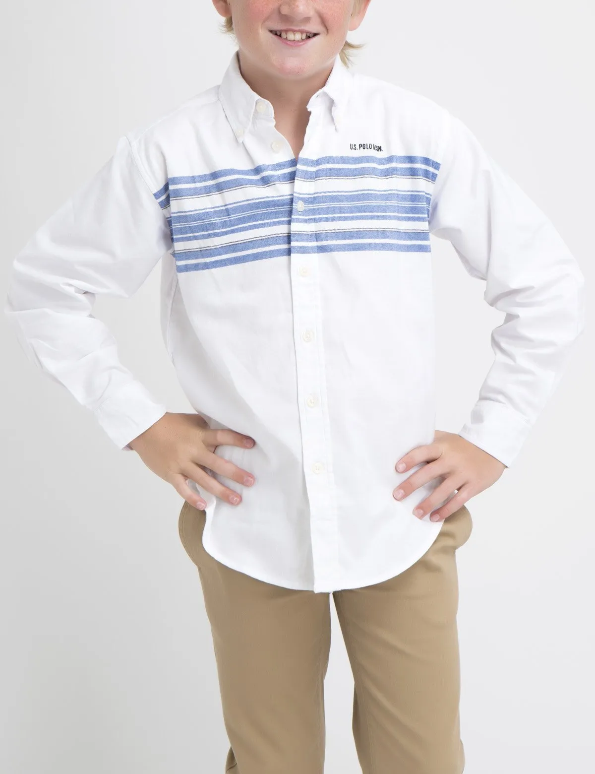 BOYS BLACK MALLET SHIRT