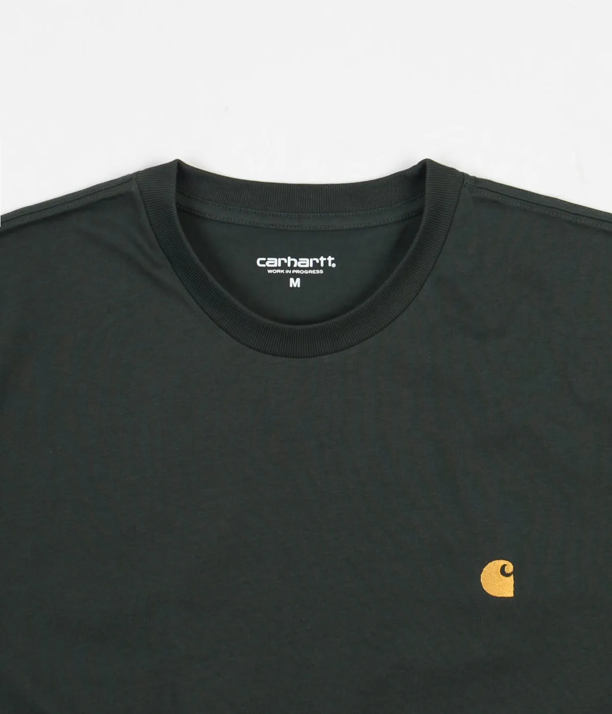 Carhartt Chase T-Shirt - Dark Teal / Gold