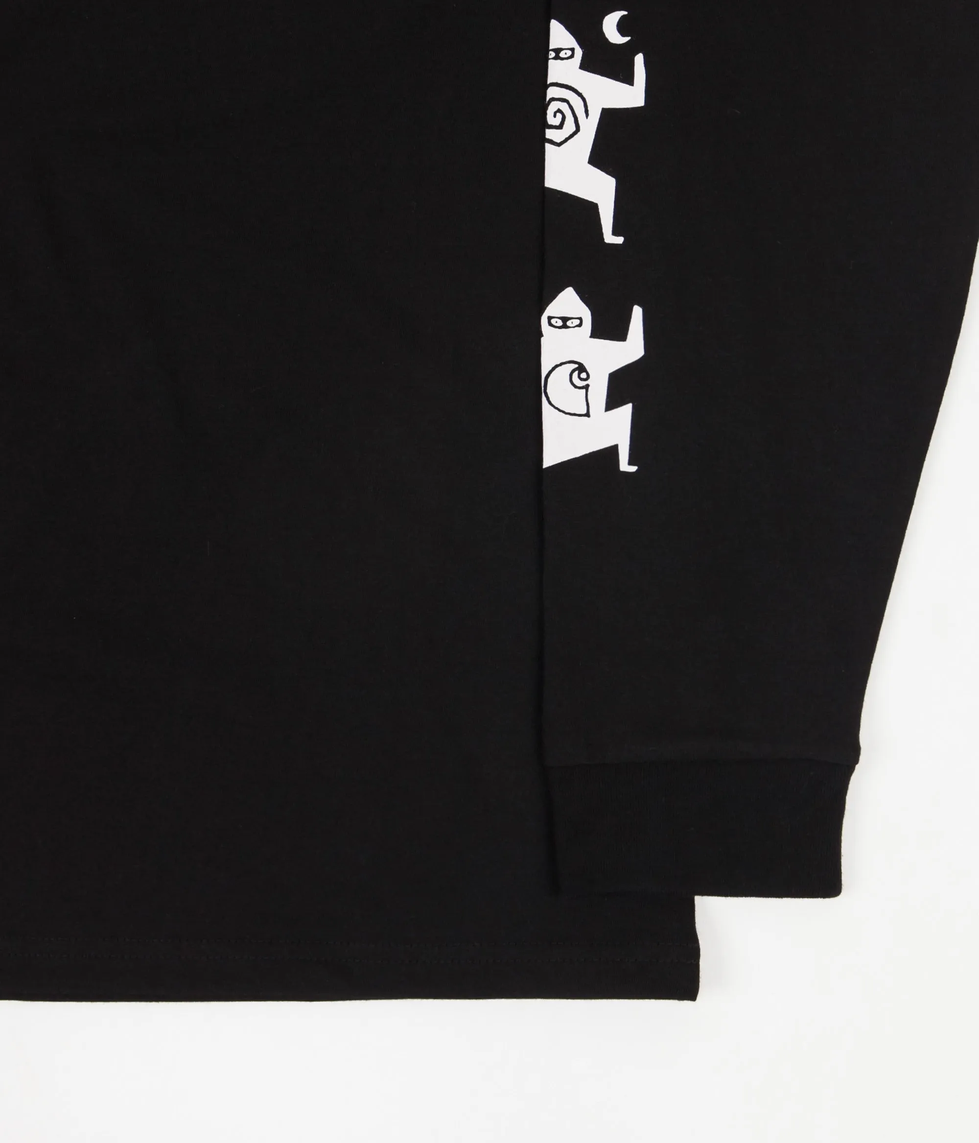 Carhartt x Relevant Parties Ninja Tune Long Sleeve T-Shirt - Black / Blue