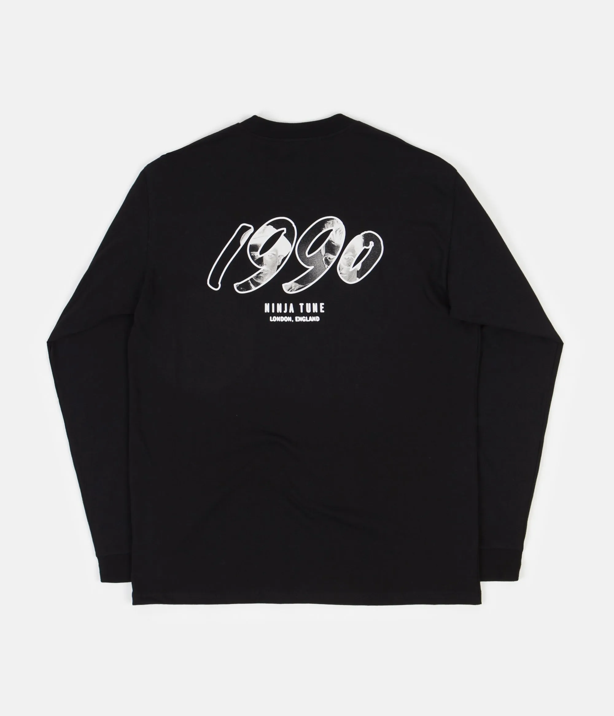 Carhartt x Relevant Parties Ninja Tune Long Sleeve T-Shirt - Black / Blue