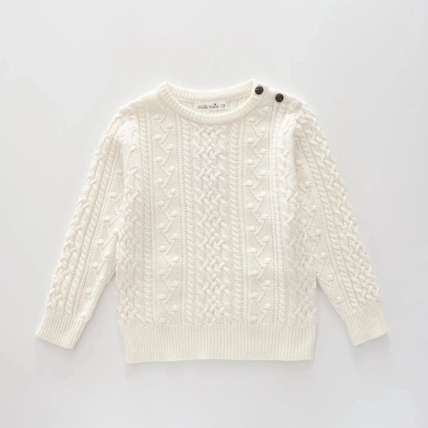 Classic Cream, Junior Girls Knit Jumper