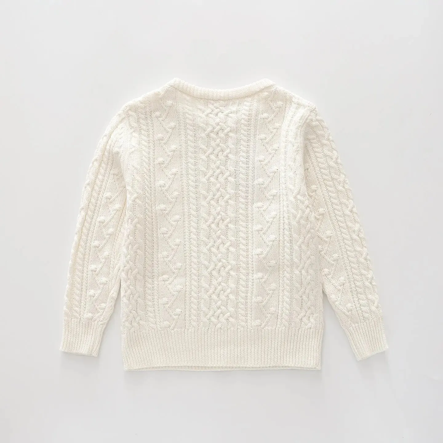 Classic Cream, Junior Girls Knit Jumper