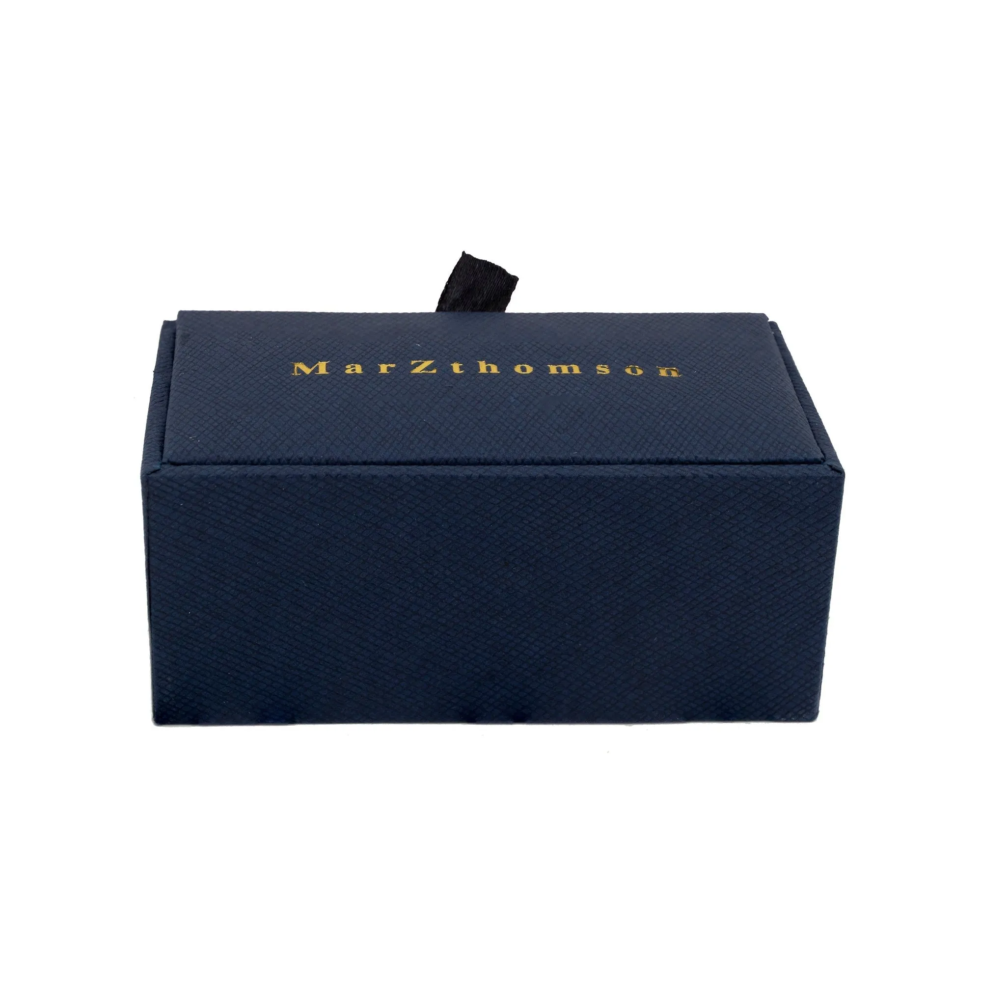 Classic Rose Gold Plain Rectangle Cufflinks (Online Exclusive)