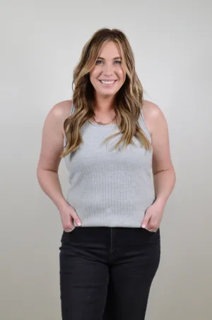 Essential Knit Scoop Neck Tank