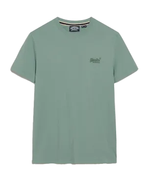 Essential Logo T-Shirt in Sea Water Grey