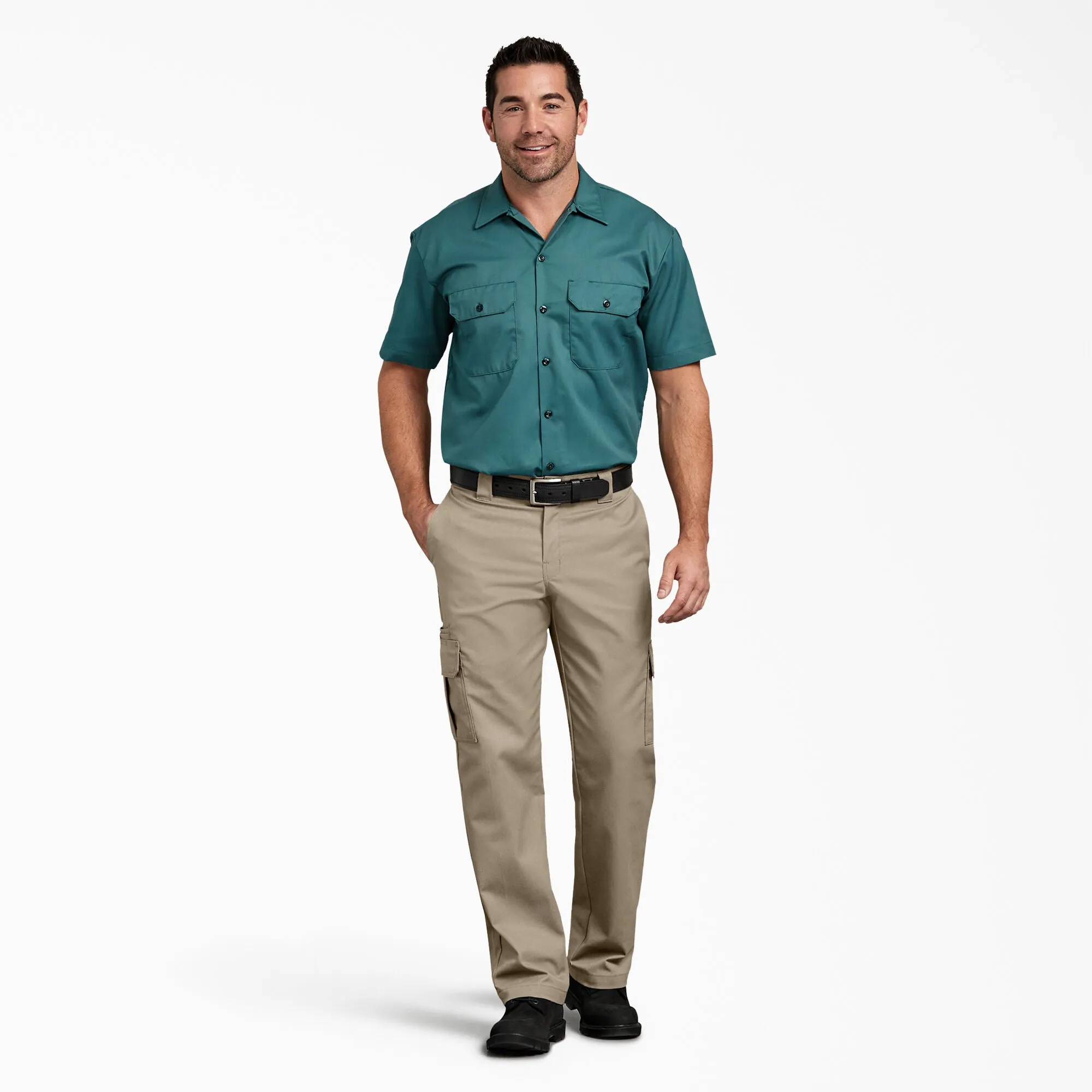 Flex Regular Fit Cargo Pants 32L - Desert Sand