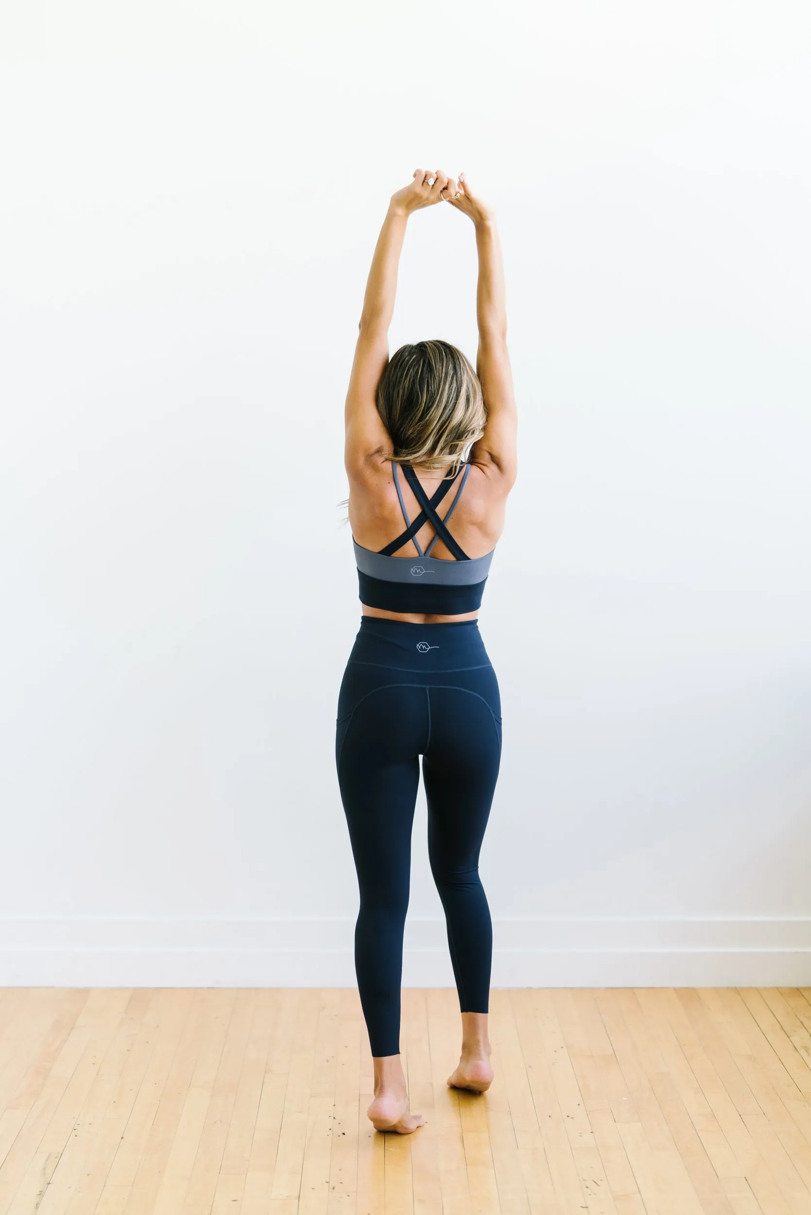 Focus Leggings - Navy | MT LUXE