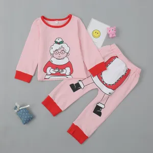 Girls Cartoon Printed Long Sleeve Top & Pants Girls Boutique Wholesale