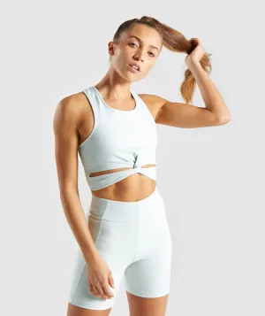 Gymshark Pastel Crop Top - Sea Foam Green
