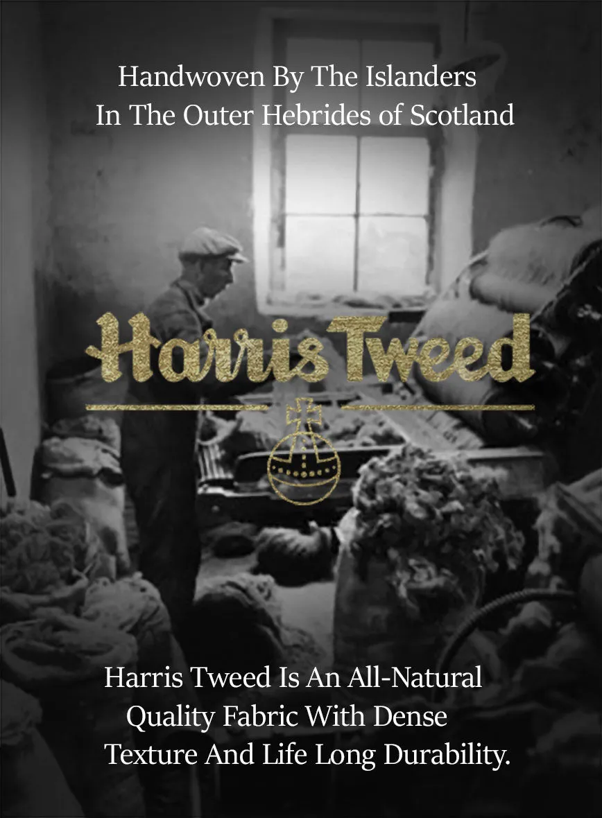 Harris Tweed Brown Glen Jacket