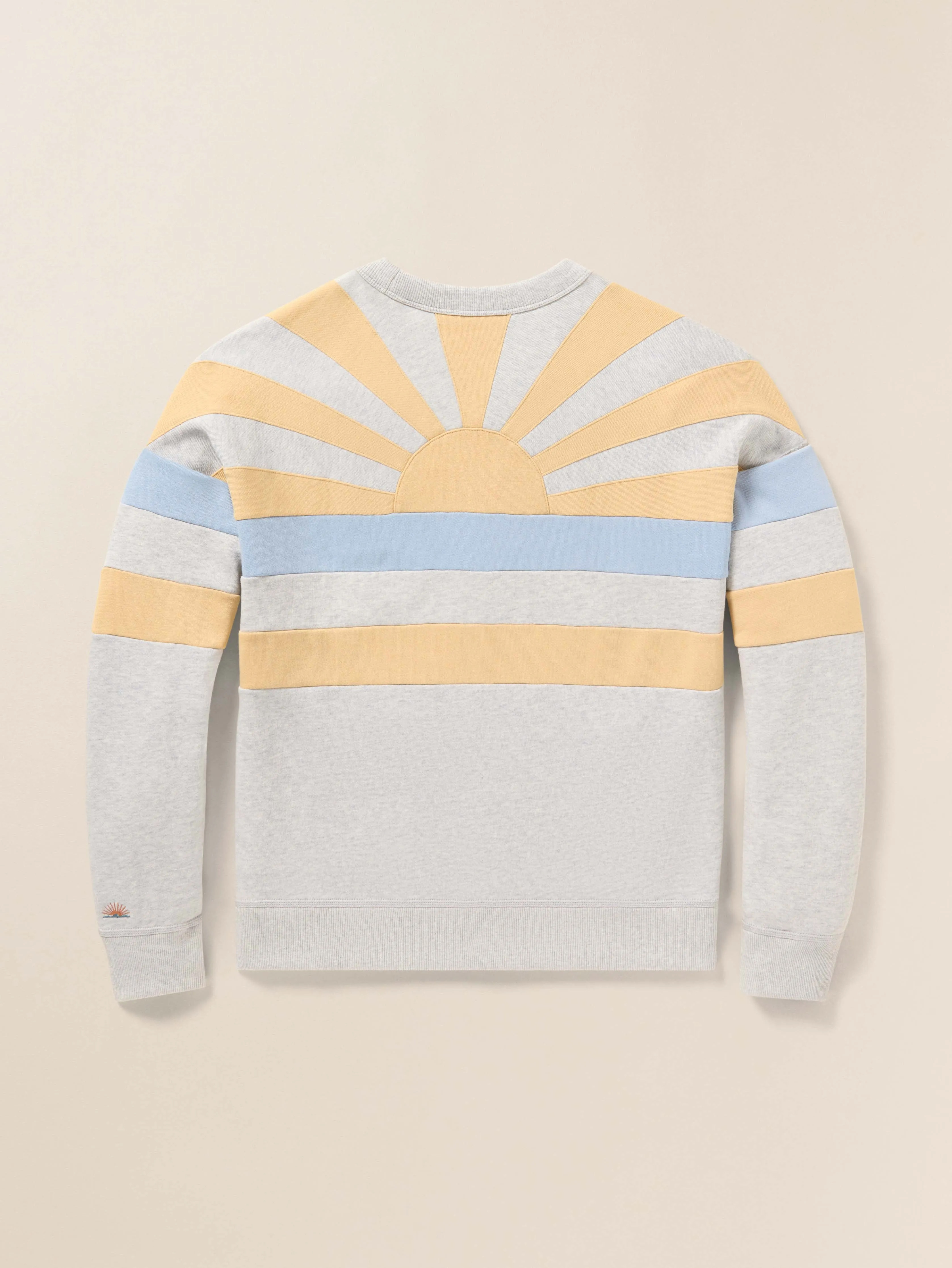 High Standard Fleece Crew - Sunset Bay