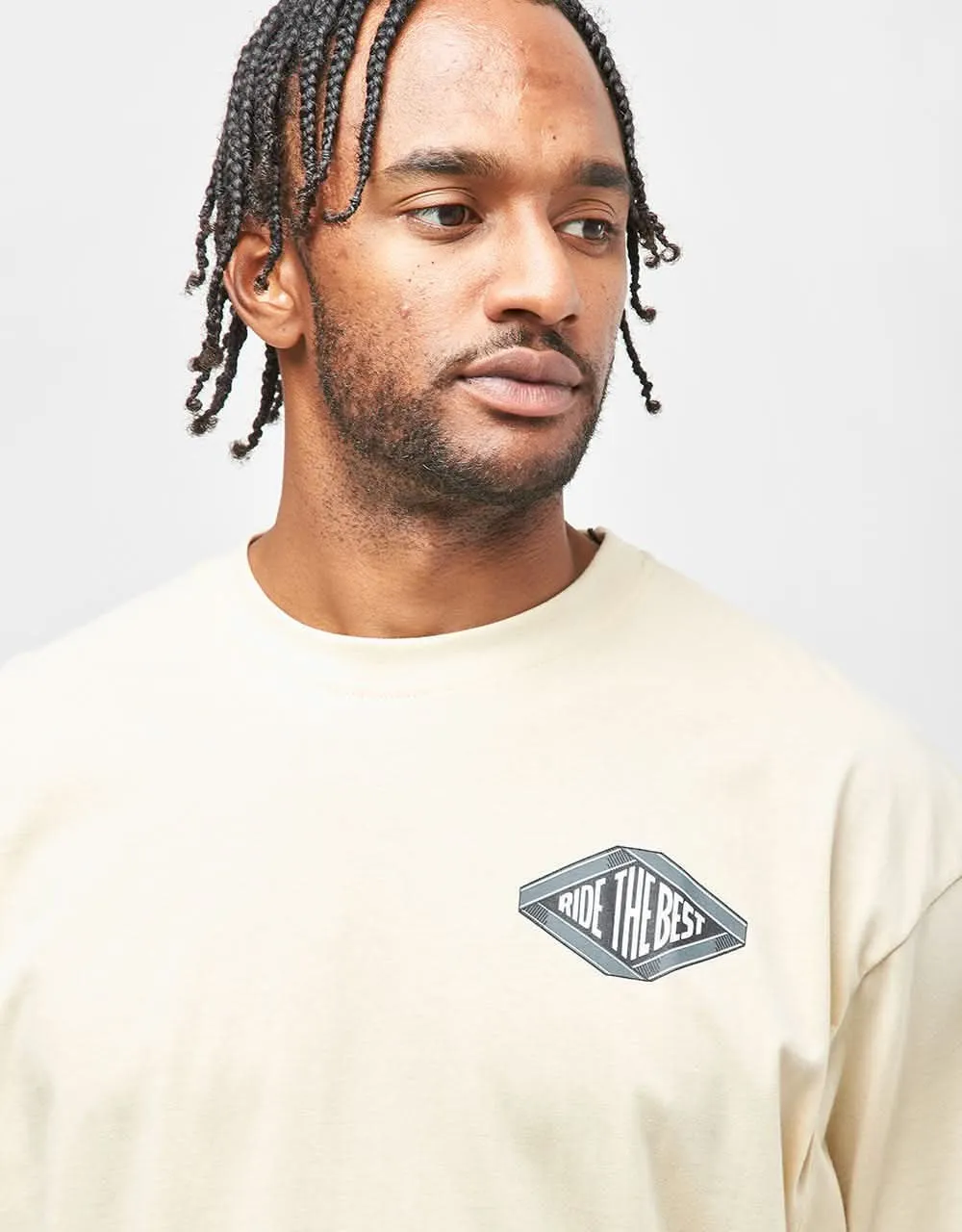 Independent Summit Scroll T-Shirt - Sand