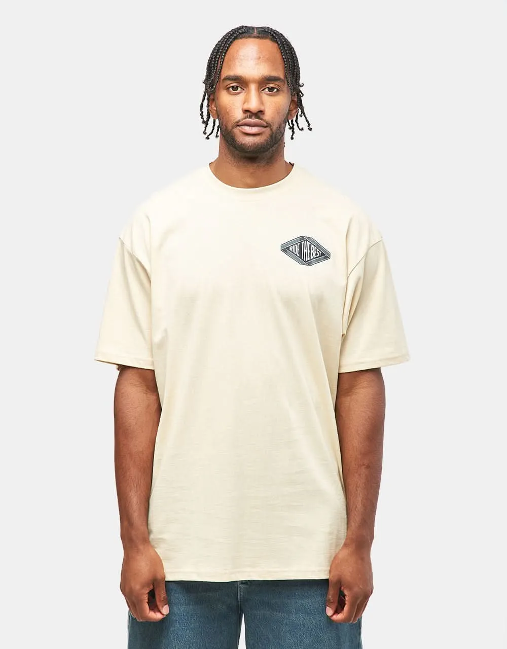 Independent Summit Scroll T-Shirt - Sand