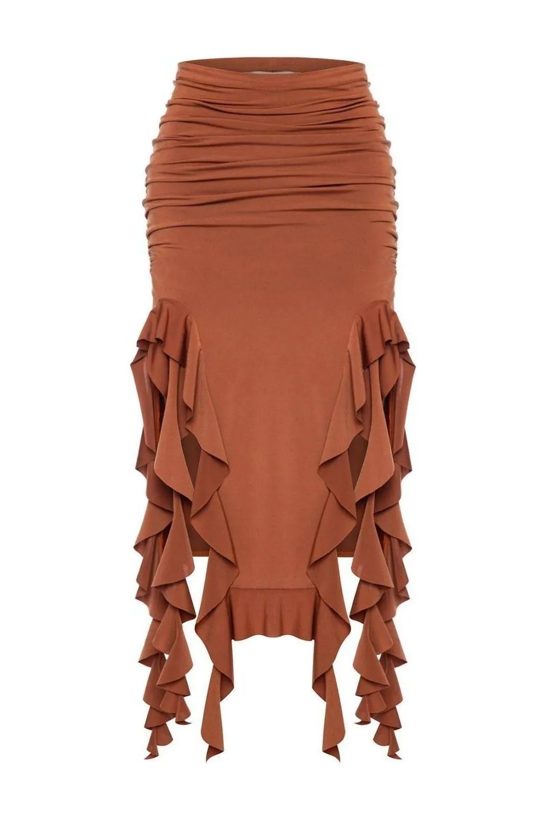 Jellyfish lace long skirt