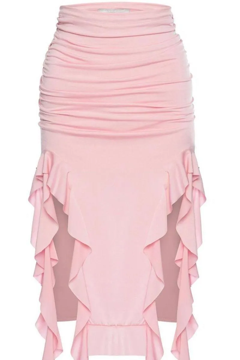 Jellyfish lace long skirt