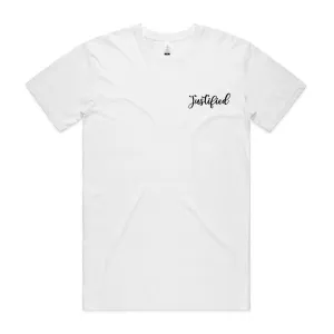Justified Simplistic Organic Unisex T-Shirt