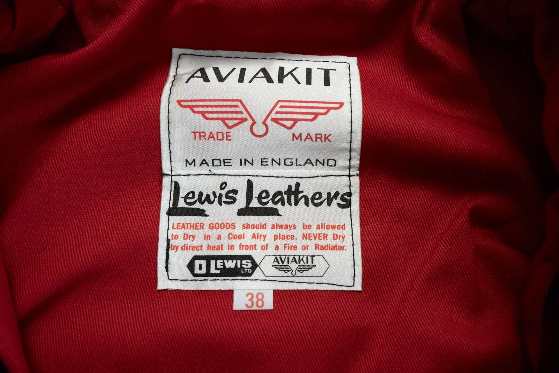Lewis Leathers Black Sheepskin 'Dominator' 551T Leather Jacket (Tight fit)