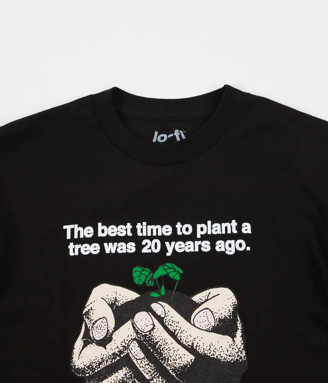 Lo-Fi Plants T-Shirt - Black