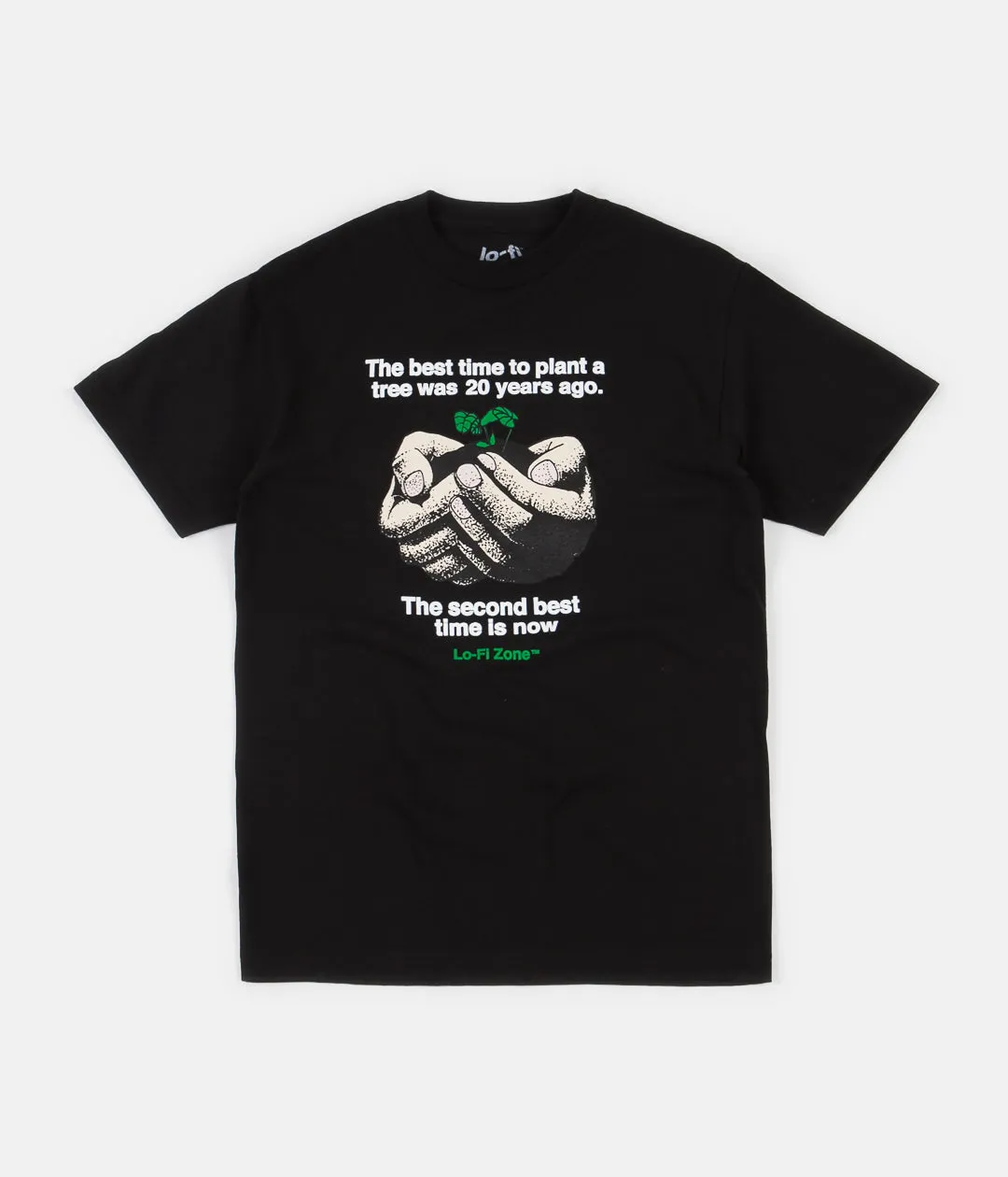 Lo-Fi Plants T-Shirt - Black