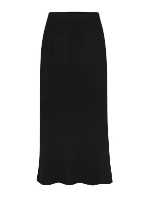 Maxi skirt in stretch modal knit