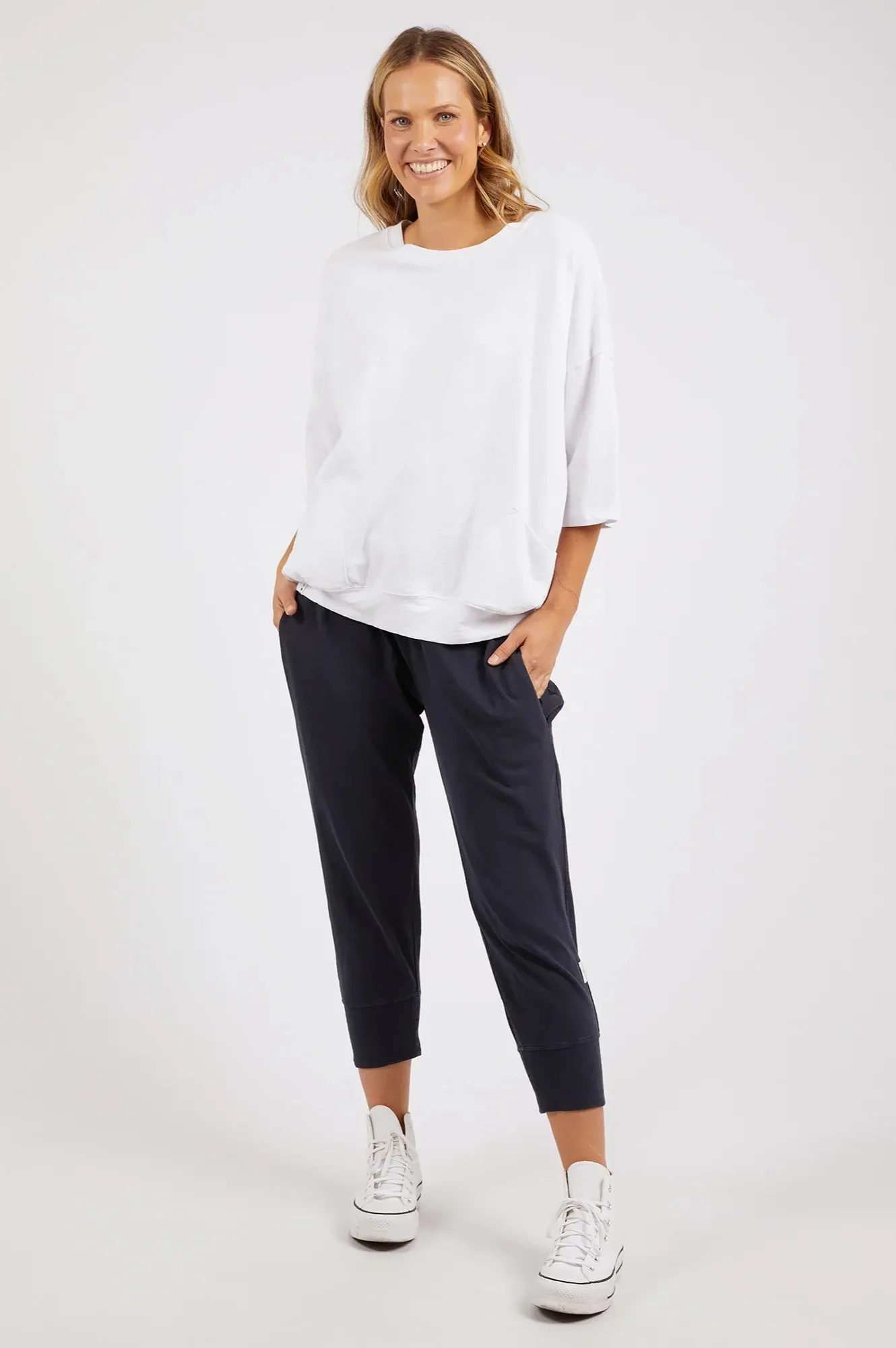 Mazie Sweatshirt - White