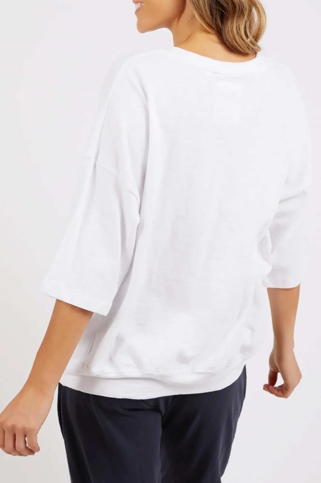 Mazie Sweatshirt - White