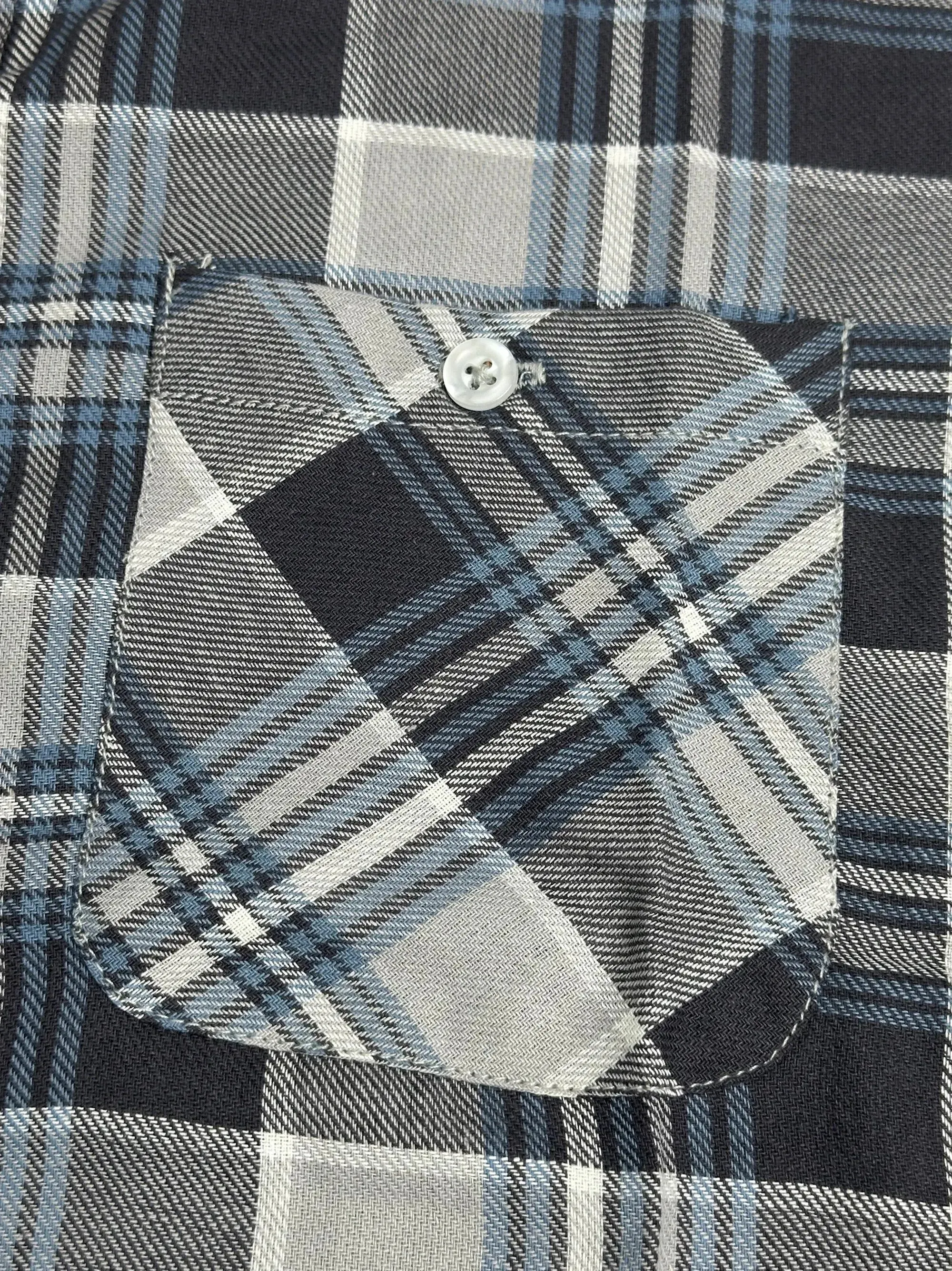 Men's Multicolor Gray Check Shirt