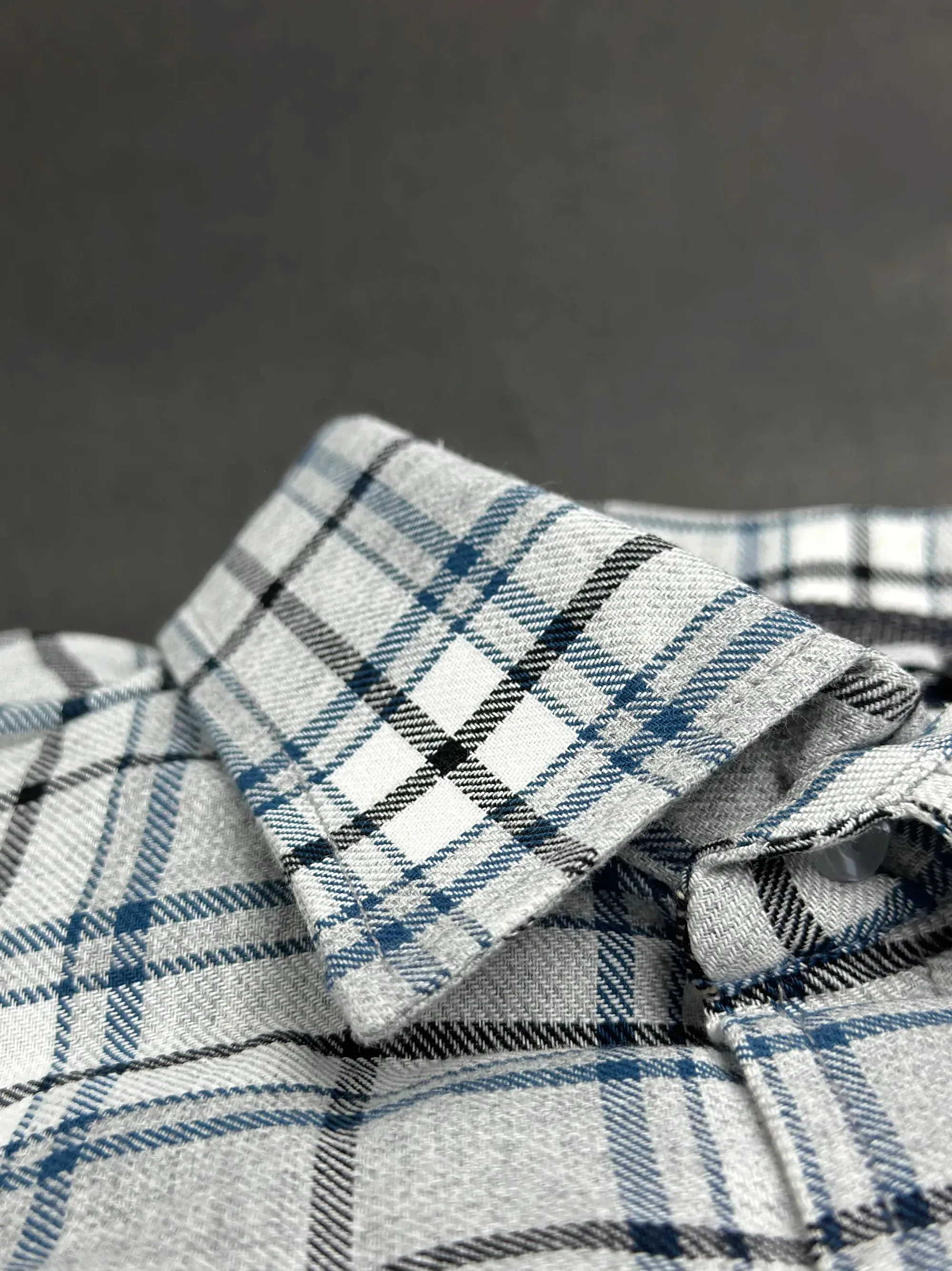 Men's Multicolor White Check Shirt