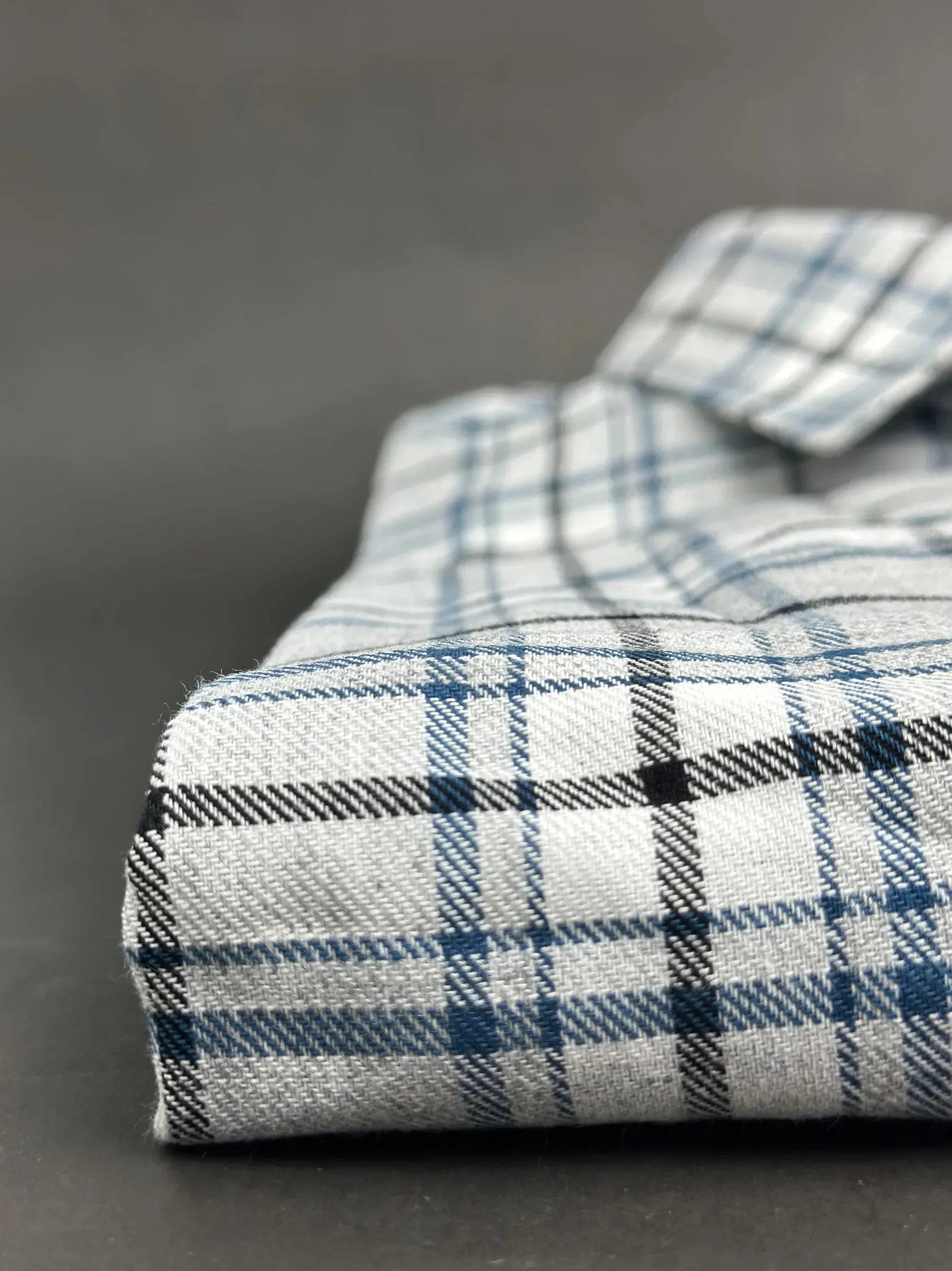 Men's Multicolor White Check Shirt
