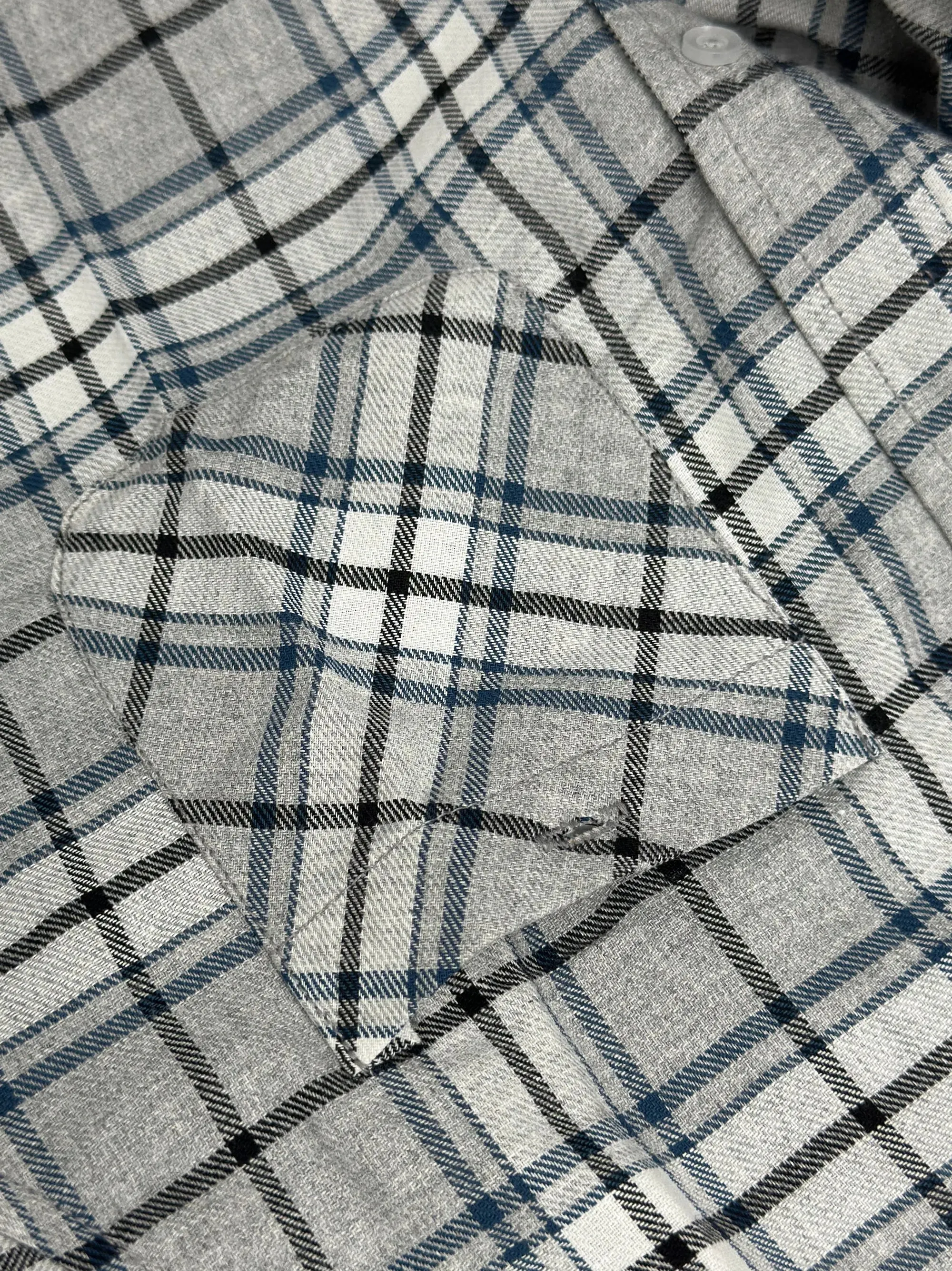 Men's Multicolor White Check Shirt