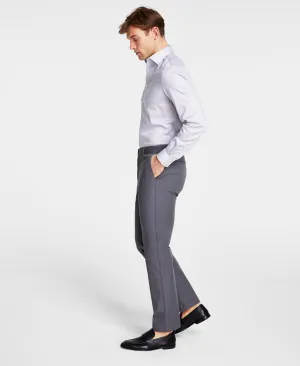Michael Kors Mens Classic fit Dress Pants 40 / 30 Grey Solid