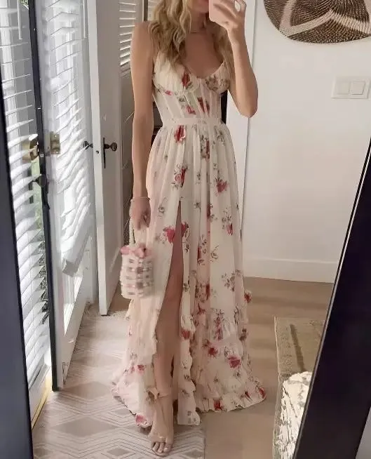 Michela - Elegant Floral dress