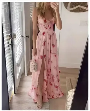 Michela - Elegant Floral dress