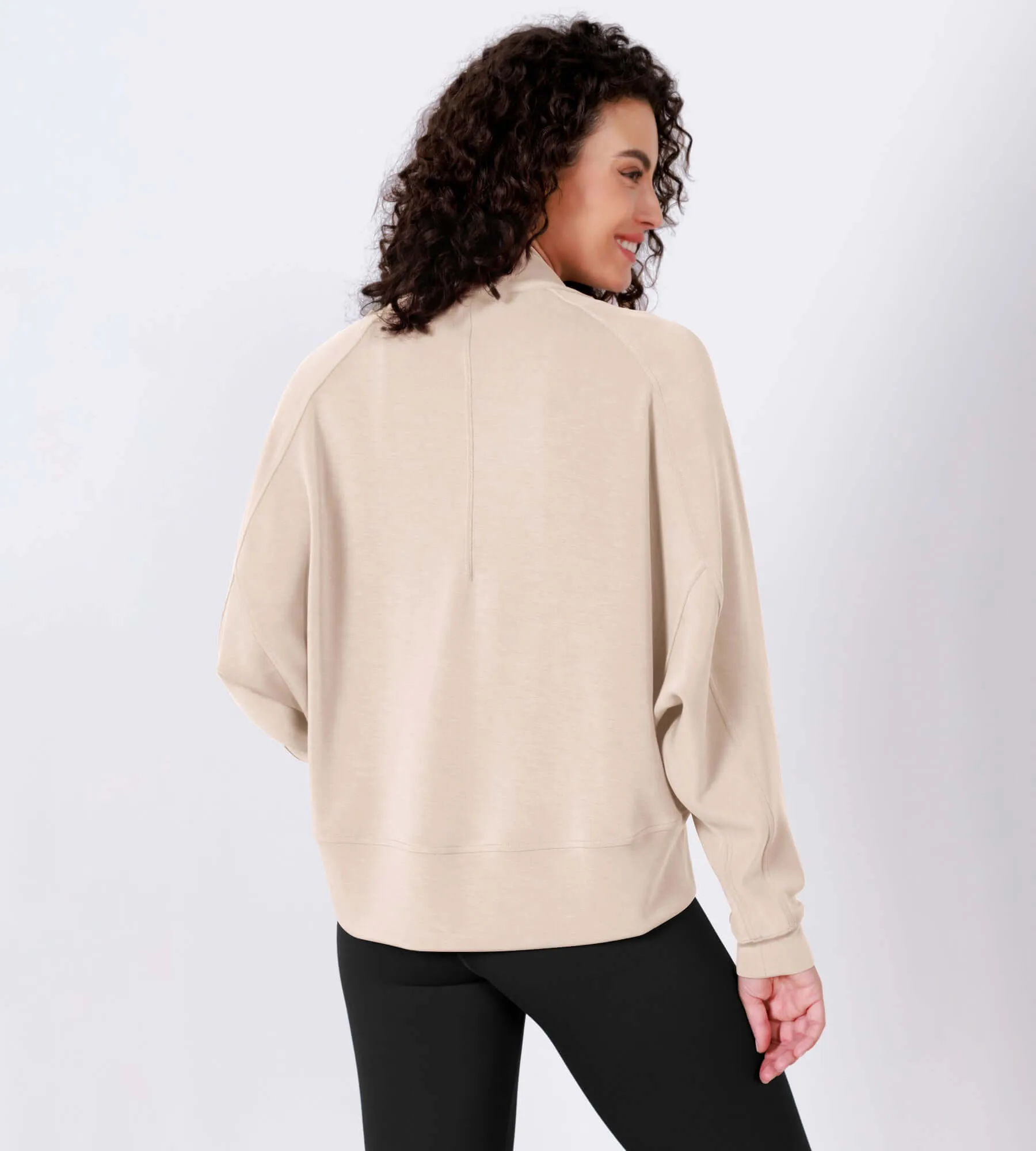 Modal Soft Open Front Long Sleeve Casual Wrap Cardigans