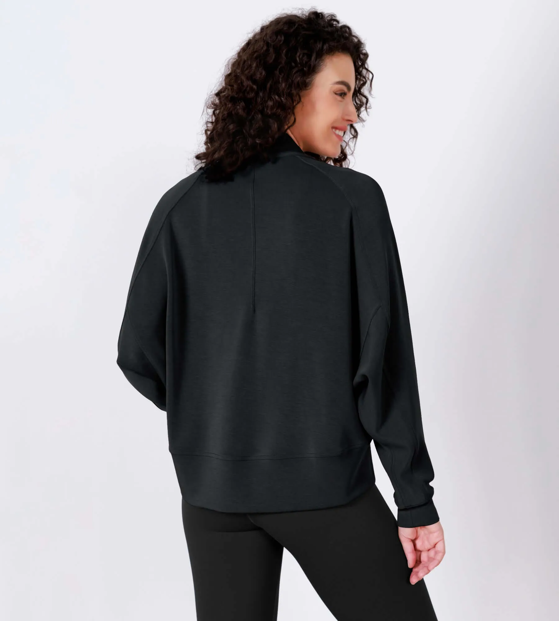 Modal Soft Open Front Long Sleeve Casual Wrap Cardigans