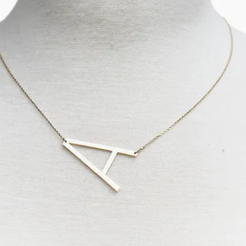 Monogram Collection Initial Necklace (more letters)